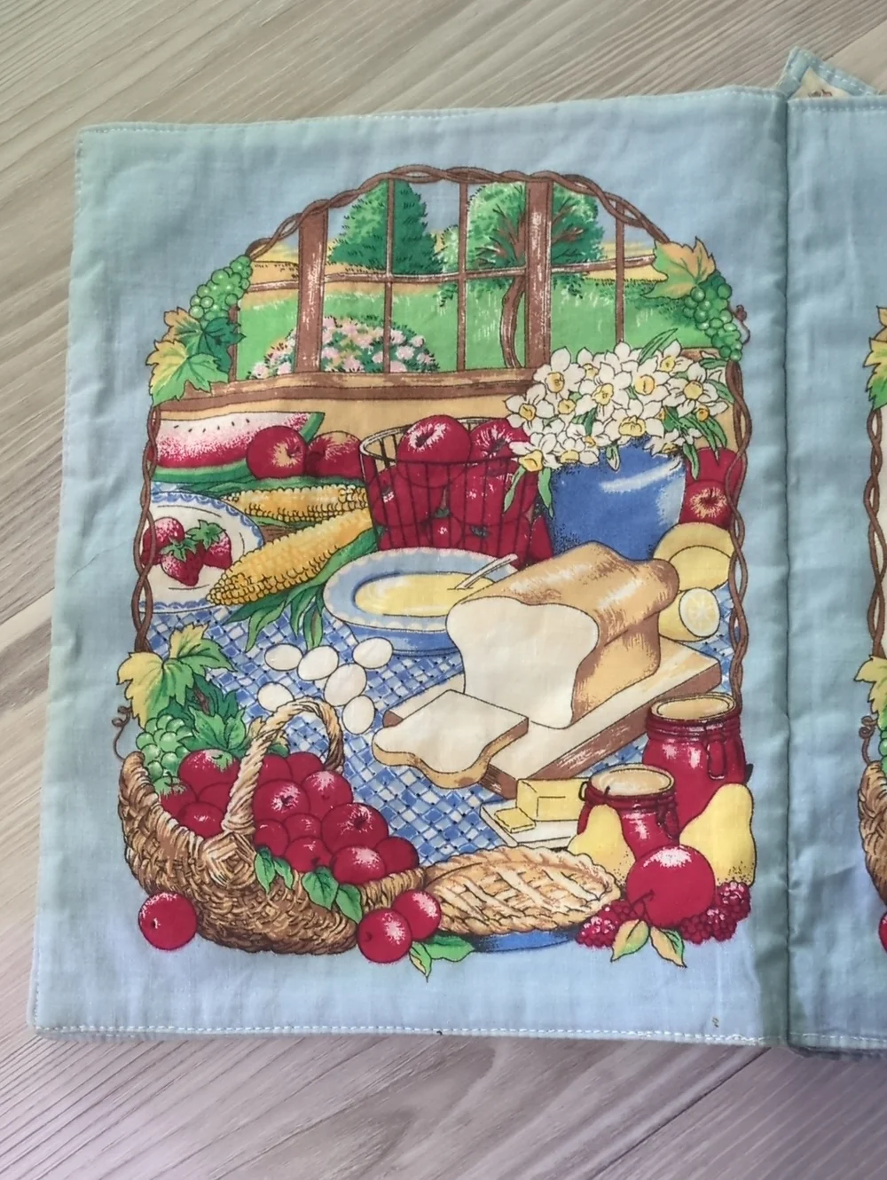 Vintage Soft Fabric Children's Prayer Book Cloth Quiet Book Baby Nursery Christi